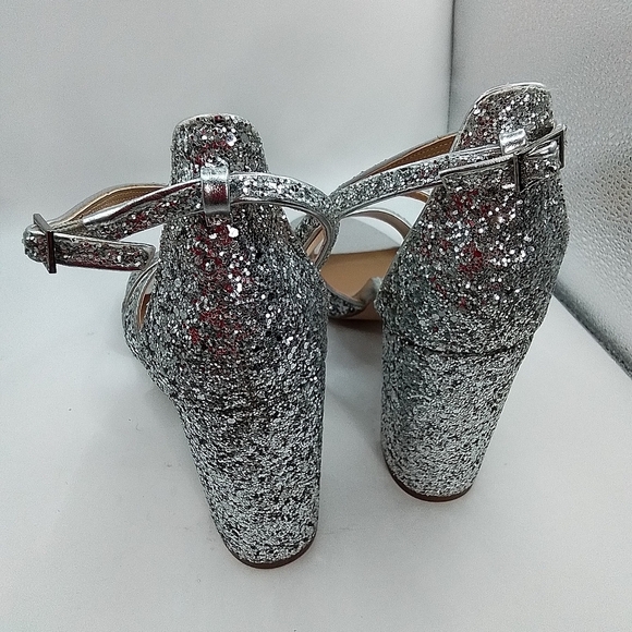 JEWEL BADGLEY MISCHKA Cook Block Heel  Sandal SZ 11 - Picture 3 of 7